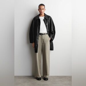 COS WIDE-LEG DENIM TROUSERS